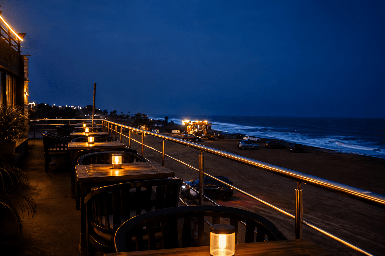 Dining by the coast